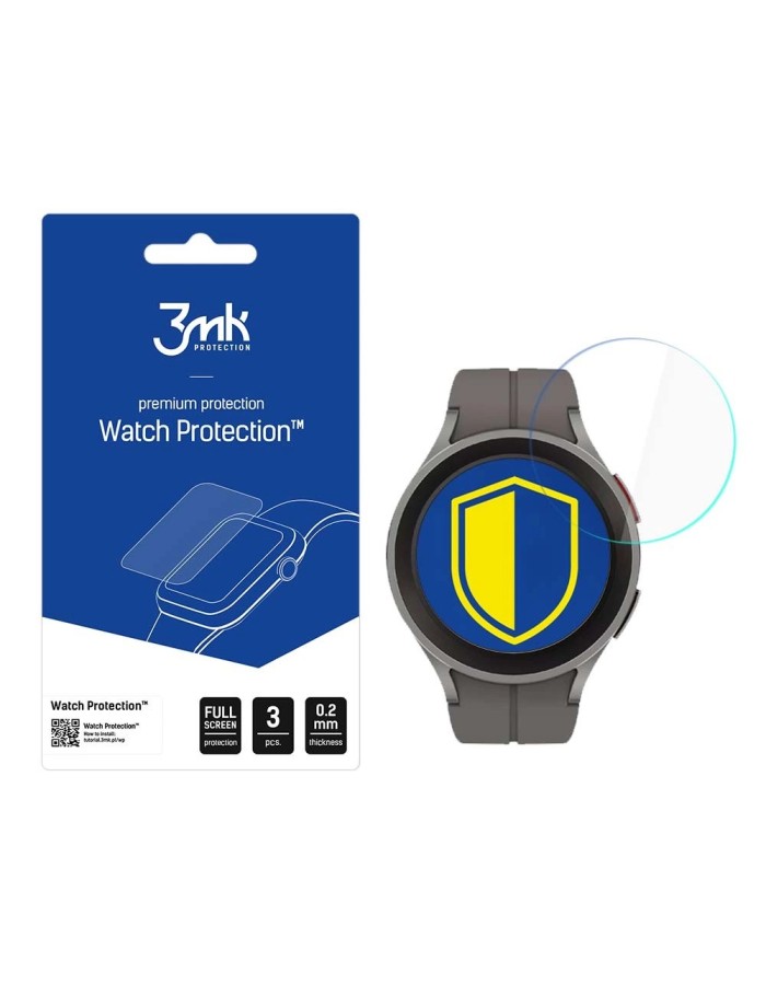 Samsung Galaxy Watch 5 Pro 45 mm - 3mk Watch Protection™ v. FlexibleGlass Lite