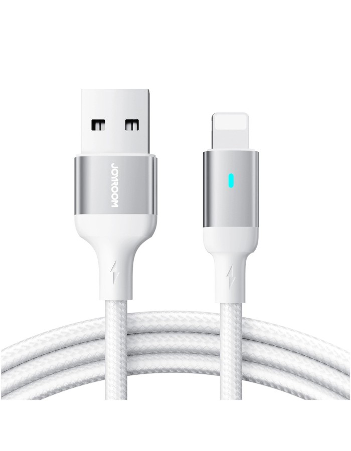 Joyroom Extraordinary Series A10 USB-A / Lightning 2.4A cable 1.2 m - white