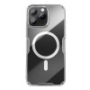 Nillkin Nature Pro Magnetic Case with MagSafe for iPhone 16 Pro - Transparent & White Nillkin Nature Pro Magnetic Case with MagSafe for iPhone 16 Pro - Transparent & White
