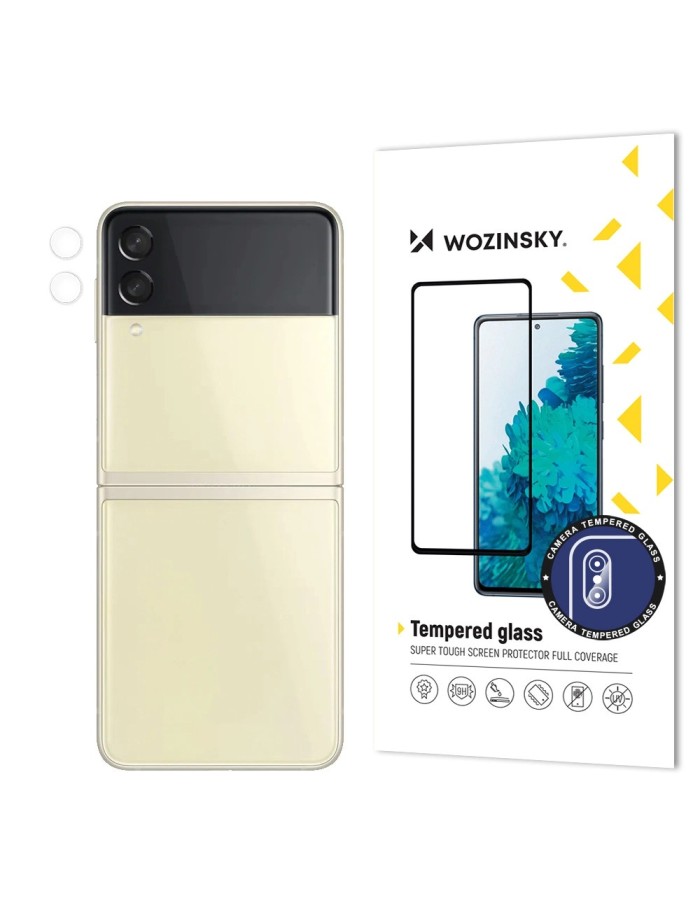 Wozinsky Camera Glass 9H Tempered Glass for All Camera Samsung Galaxy Z Flip 3 Camera Wozinsky Camera Glass 9H Tempered Glass for All Camera Samsung Galaxy Z Flip 3 Camera