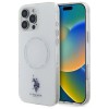 US Polo IML Ring MagSafe iPhone 16 Pro Case - White US Polo IML Ring MagSafe iPhone 16 Pro Case - White