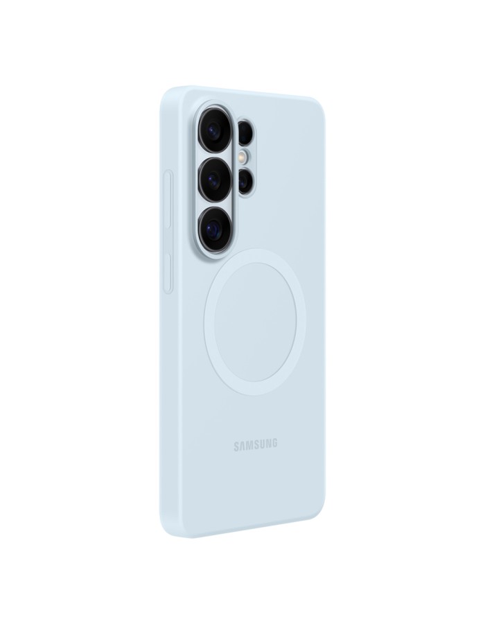 Samsung Silicone Magnet Case for Samsung Galaxy S26 Ultra, MagSafe Compatible - Blue Samsung Silicone Magnet Case for Samsung Galaxy S26 Ultra, MagSafe Compatible - Blue