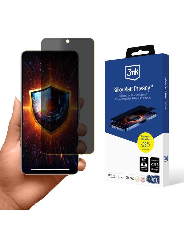 Privacy Film 3mk Silky Matt Privacy for Google Pixel 8 Pro Privacy Film 3mk Silky Matt Privacy for Google Pixel 8 Pro
