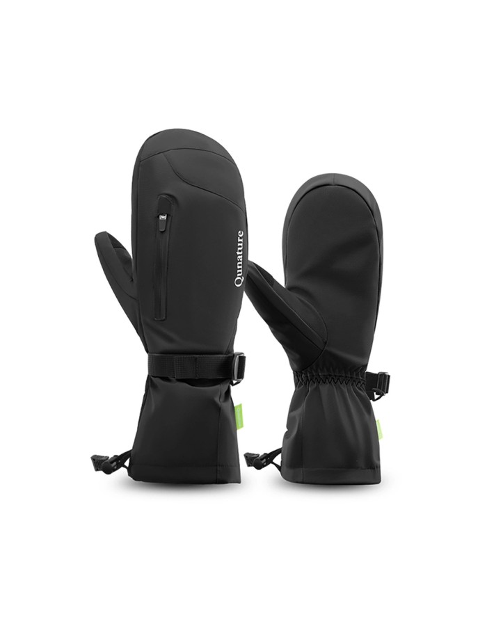 Qunature Full Length Ski Gloves Size L - Black Qunature Full Length Ski Gloves Size L - Black