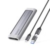 Orico AXM2-G2 M.2 NVME USB-C 10Gb/s Disk Drive - Gray Orico AXM2-G2 M.2 NVME USB-C 10Gb/s Disk Drive - Gray