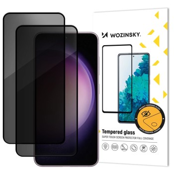 Wozinsky Privacy Glass tempered glass for Samsung Galaxy A37 2 pcs.
