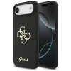 Guess Silicone Big 4G Script case for iPhone Air - black Guess Silicone Big 4G Script case for iPhone Air - black