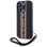 Karl Lagerfeld Saffiano Athleisure Stripes Cord iPhone 15 Pro Max Case - Red