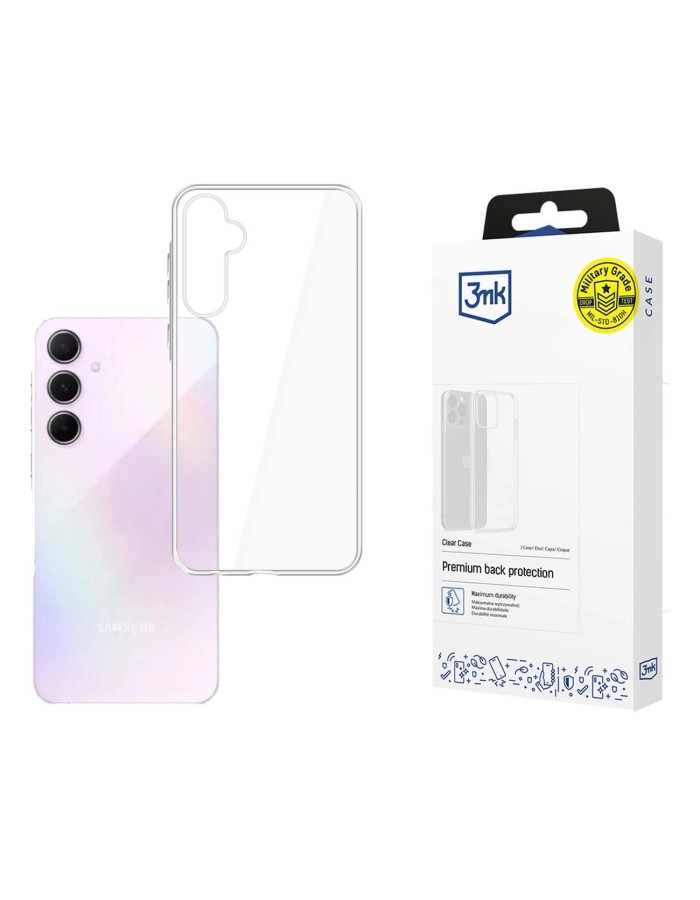 3mk Clear Case for Samsung Galaxy M35 5G - transparent