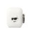 Karl Lagerfeld KLA2RUNCHH AirPods 1/2 cover white/white Silicone Choupette Head 3D