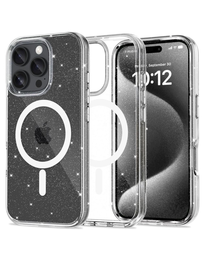 Tech-Protect FlexAir Hybrid MagSafe Case for iPhone 16 Pro - Clear
