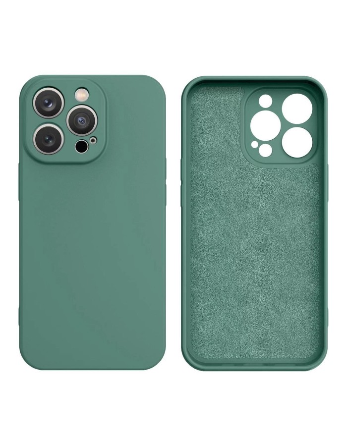 Silicone case for Samsung Galaxy A14 5G / Galaxy A14 silicone case green Silicone case for Samsung Galaxy A14 5G / Galaxy A14 silicone case green
