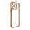 Fashion Case Case for Samsung Galaxy A12 5G Gold Frame Gel Cover Gold