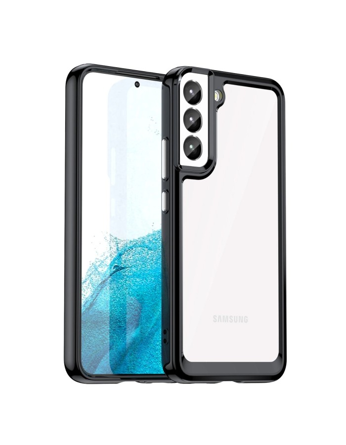 Outer Space Case for Samsung Galaxy S23+ cover with a flexible frame black Outer Space Case for Samsung Galaxy S23+ cover with a flexible frame black