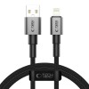 Tech-Protect UltraBoost DNA USB-A / Lightning cable 15W/2.4A 100 cm - gray Tech-Protect UltraBoost DNA USB-A / Lightning cable 15W/2.4A 100 cm - gray