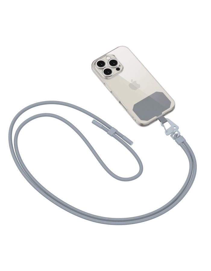 Tech-Protect C5S Rope Crossbody Strap Leash - Gray