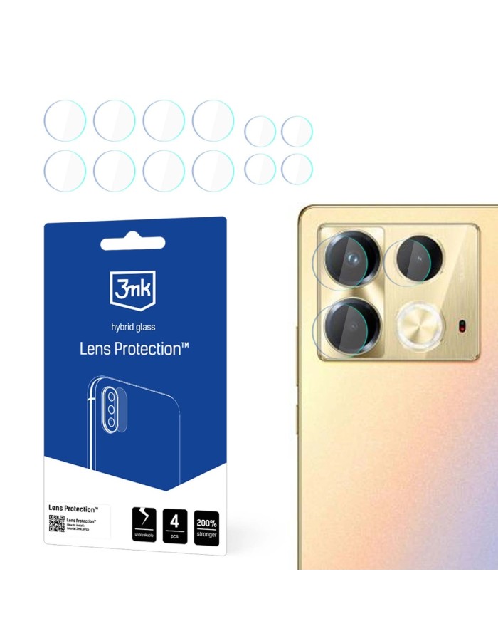 3mk Lens Protection™ Hybrid Camera Glass for Infinix Note 40 - Clear