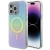 Guess IML Iridescent MagSafe case for iPhone 15 Pro - turquoise Guess IML Iridescent MagSafe case for iPhone 15 Pro - turquoise