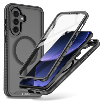 Tech-Protect Defense MagSafe Case for Samsung Galaxy A57 5G - Black