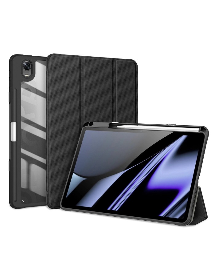 Dux Ducis Toby Armored Flip Smart Case for Oppo Pad with Stylus Holder Black Dux Ducis Toby Armored Flip Smart Case for Oppo Pad with Stylus Holder Black