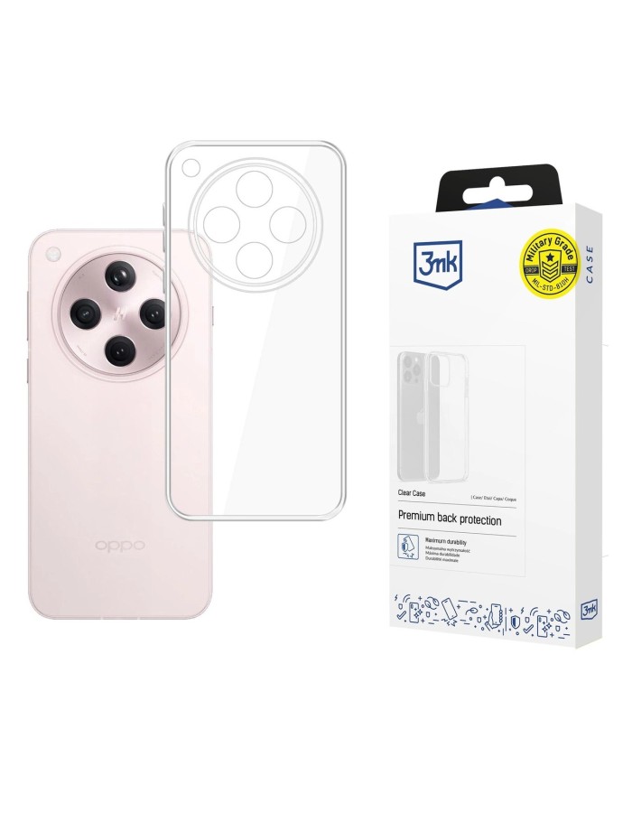 3mk Clear Case for Oppo Find X8 - transparent