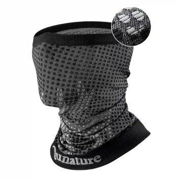 Qunature 11230014002 ski scarf, sports bandana, universal size - black