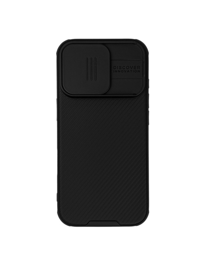 Nillkin CamShield Pro Case for iPhone 16 Pro with camera cover - black