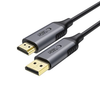 Tech-Protect UltraBoost DisplayPort / HDMI 2.0 Cable 4K 60Hz 2m - Black
