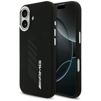 AMG Silicone Oversize Rhombs MagSafe Case for iPhone 17 - Black AMG Silicone Oversize Rhombs MagSafe Case for iPhone 17 - Black