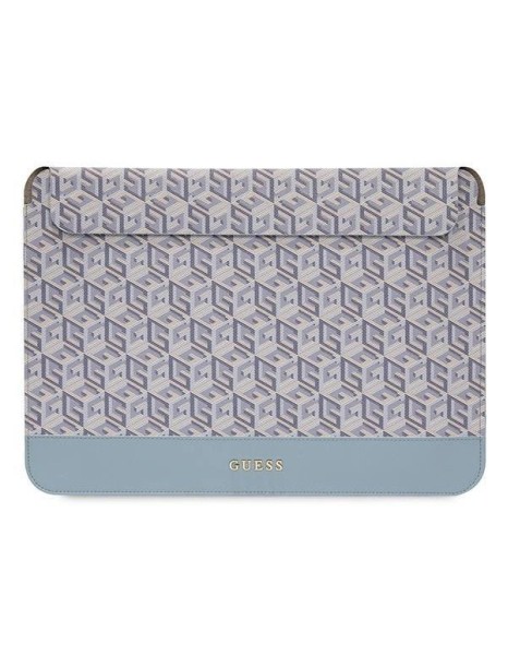 Guess GCube Stripes case for a 16" laptop - blue Guess GCube Stripes case for a 16" laptop - blue