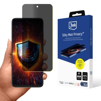 Privacy Screen Protector 3mk Silky Matt Privacy for TCL 60 5G / 60R 5G / 60 SE NXTPAPER 5G Privacy Screen Protector 3mk Silky Matt Privacy for TCL 60 5G / 60R 5G / 60 SE NXTPAPER 5G