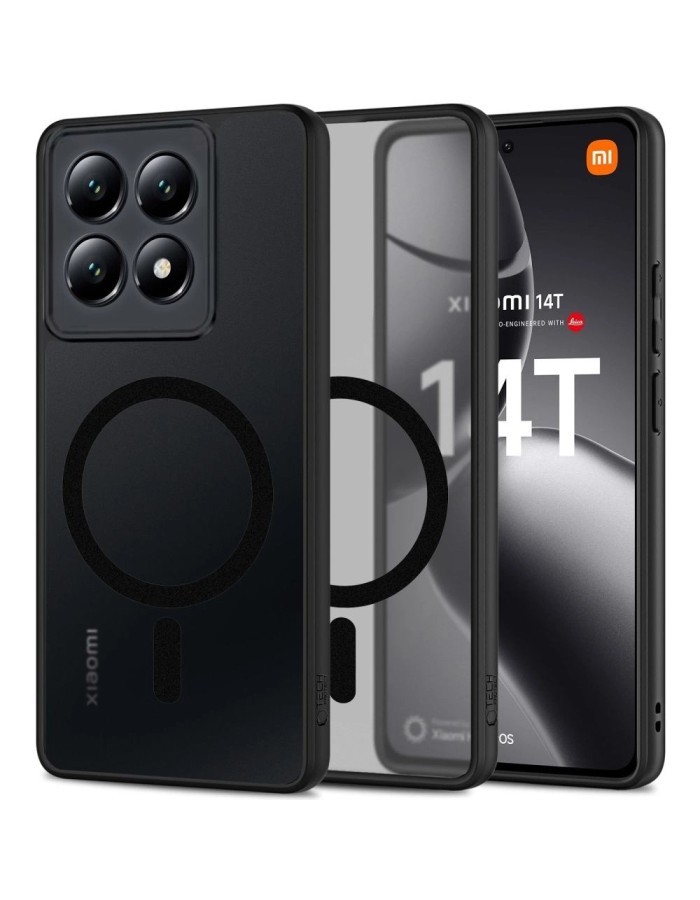 Tech-Protect MagMat MagSafe case for Xiaomi 14T - black Tech-Protect MagMat MagSafe case for Xiaomi 14T - black