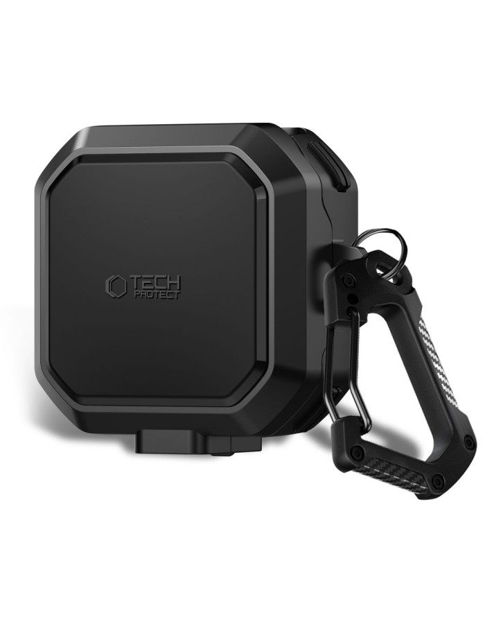 Tech-Protect Carbonox MagSafe Case for Samsung Galaxy Buds 4 / 4 Pro - Black