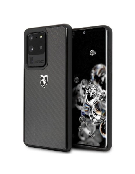 Ferrari Carbon Heritage Case for Samsung Galaxy S20 Ultra - Black Ferrari Carbon Heritage Case for Samsung Galaxy S20 Ultra - Black
