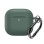 Silicone Case for Airpods 4 with Carabiner - Green