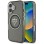 Guess IML Metal Mountain Logo MagSafe case for iPhone 16 - black