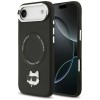 Karl Lagerfeld Choupette Pin MagSafe Case for iPhone Air Black