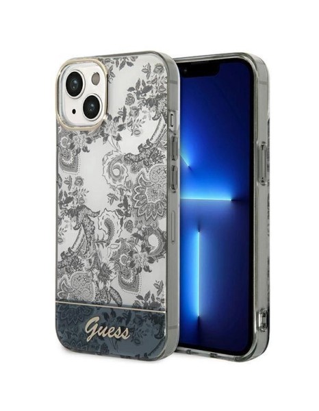 Guess GUHCP14MHGPLHG iPhone 14 Plus 6.7 "gray / gray hardcase Porcelain Collection Guess GUHCP14MHGPLHG iPhone 14 Plus 6.7 "gray / gray hardcase Porcelain Collection