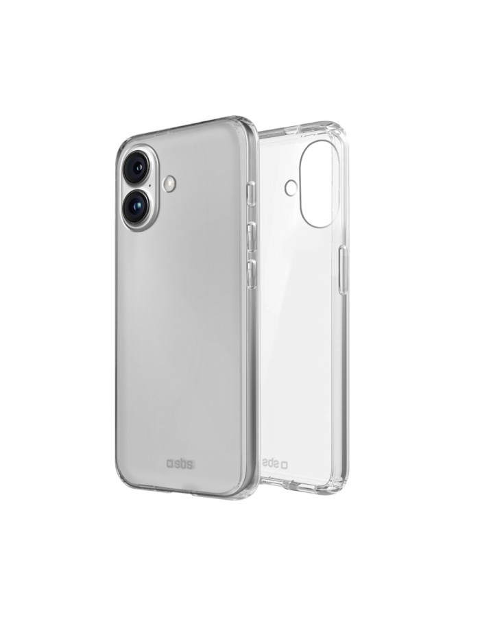 SBS Skinny Cover for iPhone 16 Plus - Transparent