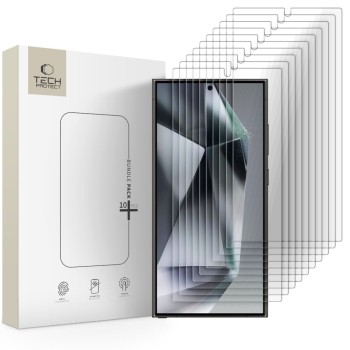 Tech-Protect Tempered Glass Bundle 10-pack for Samsung Galaxy S24 Tech-Protect Tempered Glass Bundle 10-pack for Samsung Galaxy S24