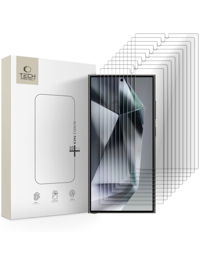 Tech-Protect Tempered Glass Bundle 10-pack for Samsung Galaxy S24