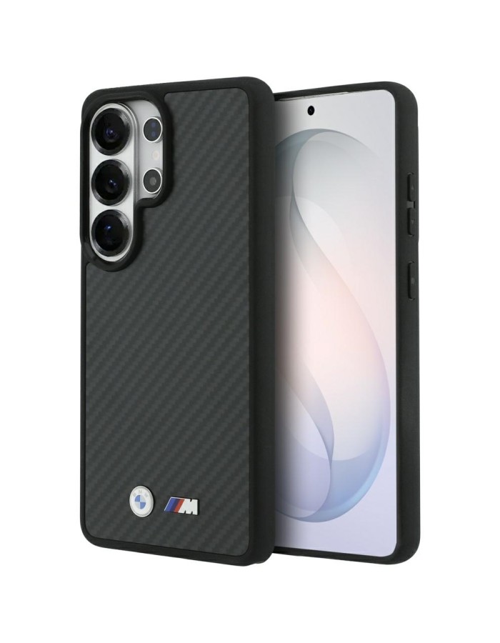 BMW M Kevlar Logo MagSafe Case for Samsung Galaxy S26 Ultra - Black