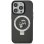 Karl Lagerfeld Ring Stand Karl&amp;Choupette MagSafe case for iPhone 11 / Xr - black