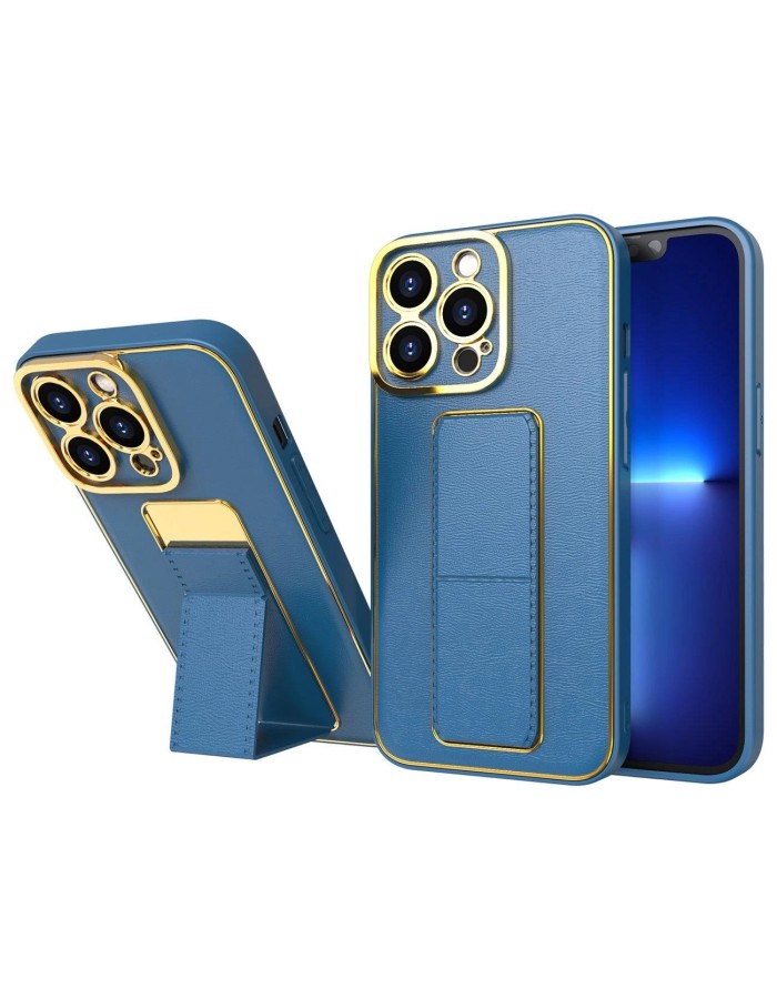 New Kickstand Case cover for Samsung Galaxy A12 5G with stand blue