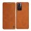 Nillkin Qin Case Case for Xiaomi Redmi Note 11T 5G / Note 11S 5G / Note 11 5G (China) / Poco M4 Pro 5G Camera Cover Holster Cover Flip Case Brown