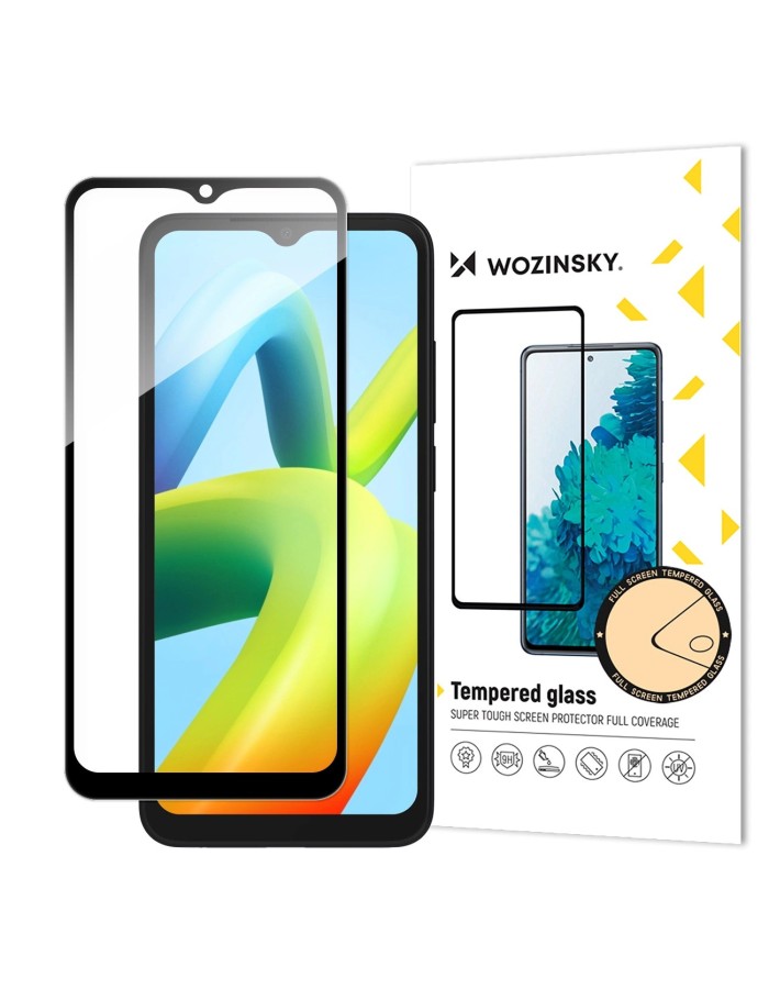 Wozinsky Full Glue Tempered Glass for Xiaomi Redmi A2 / Redmi A1 Wozinsky Full Glue Tempered Glass for Xiaomi Redmi A2 / Redmi A1