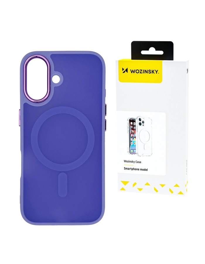 Wozinsky Fashion Case with MagSafe for Samsung Galaxy S24 FE - Purple Wozinsky Fashion Case with MagSafe for Samsung Galaxy S24 FE - Purple