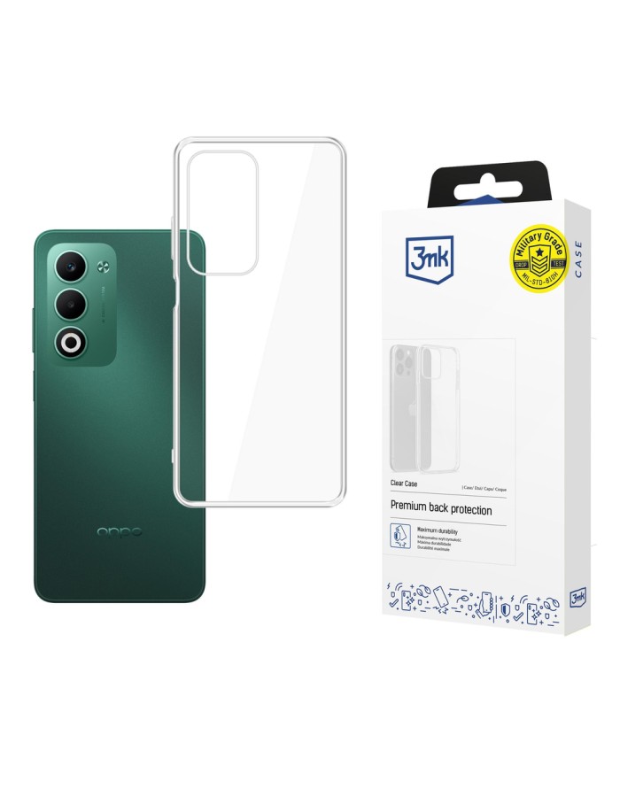 3mk Clear Case for Oppo A5 5G/ A5M - transparent