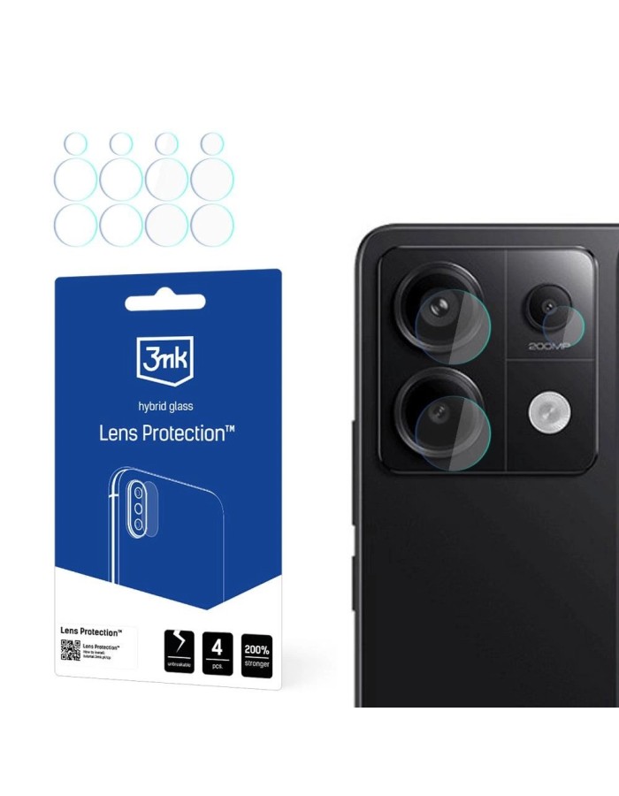 3mk Lens Protection™ hybrid camera glass for Redmi Note 13 Pro