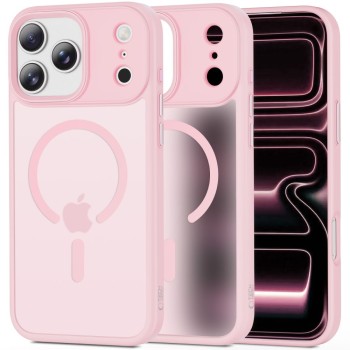 Tech-Protect MagMat MagSafe Case for iPhone 17 Pro - Pink Tech-Protect MagMat MagSafe Case for iPhone 17 Pro - Pink